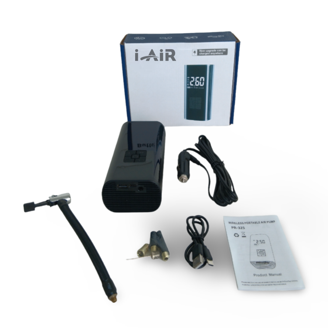 I-Air | Wireless Digital Portable Tire Inflator Air Pump