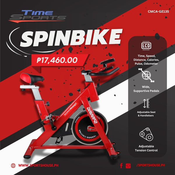 TIMESPORTS | SPIN BIKE BLACK | CMCA-GE135