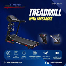 Load image into Gallery viewer, TIMESPORTS | 2 HP MOTORIZED TREADMILL WITH MASSAGER | CMCA-GE136
