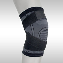 Load image into Gallery viewer, HPS | KNEE SUPPORT W/BANDAGE | BLACK | CSI-SU079
