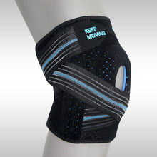 Load image into Gallery viewer, HPS | KNEE SUPPORT FOR MOUNTAIN CLIMBING BLUE | CSI-SU090B
