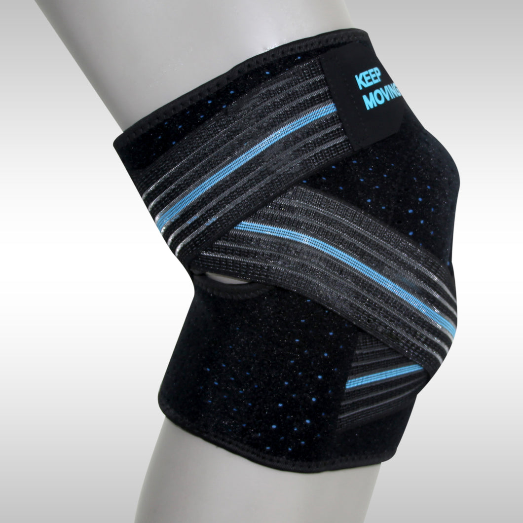 HPS | KNEE SUPPORT FOR MOUNTAIN CLIMBING BLUE | CSI-SU090B