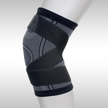 Load image into Gallery viewer, HPS | KNEE SUPPORT W/BANDAGE | BLACK | CSI-SU079
