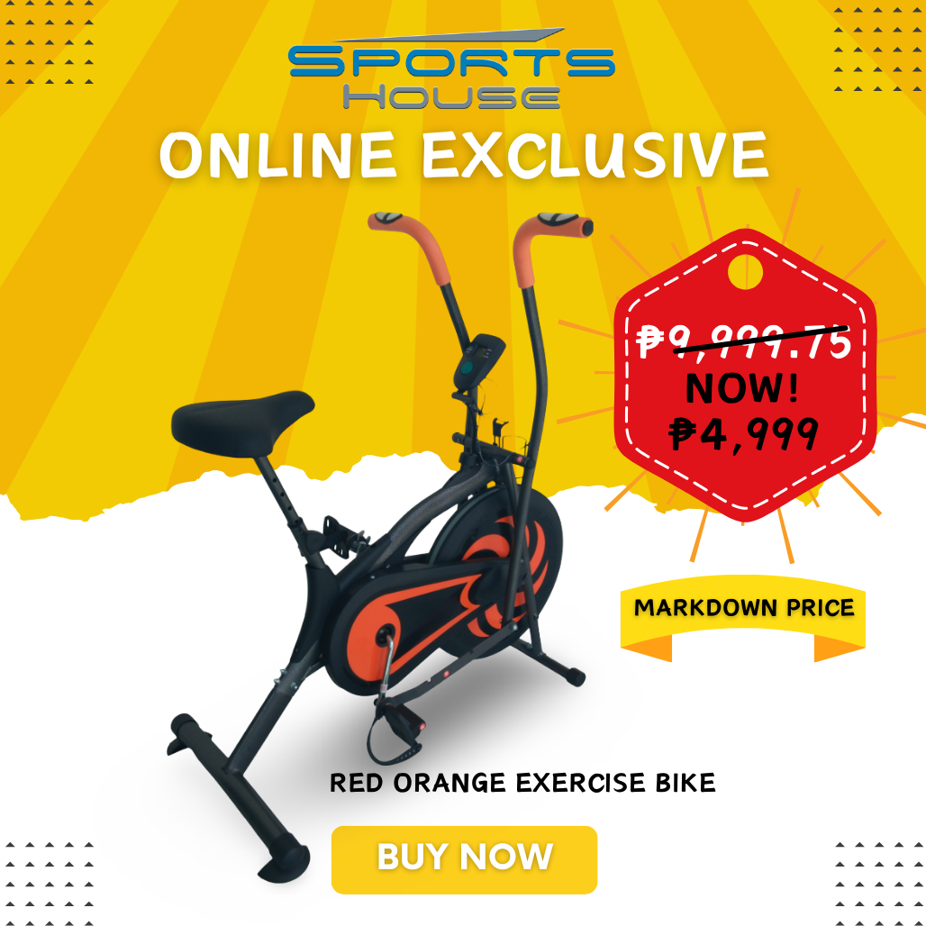 EXERCISE BIKE | RED ORANGE | CSL-GE039